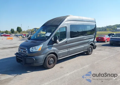 2016 Ford Transit-350 Xlt z USA, uszkodzony, nr VIN 1FBAX2XG5GKB17381